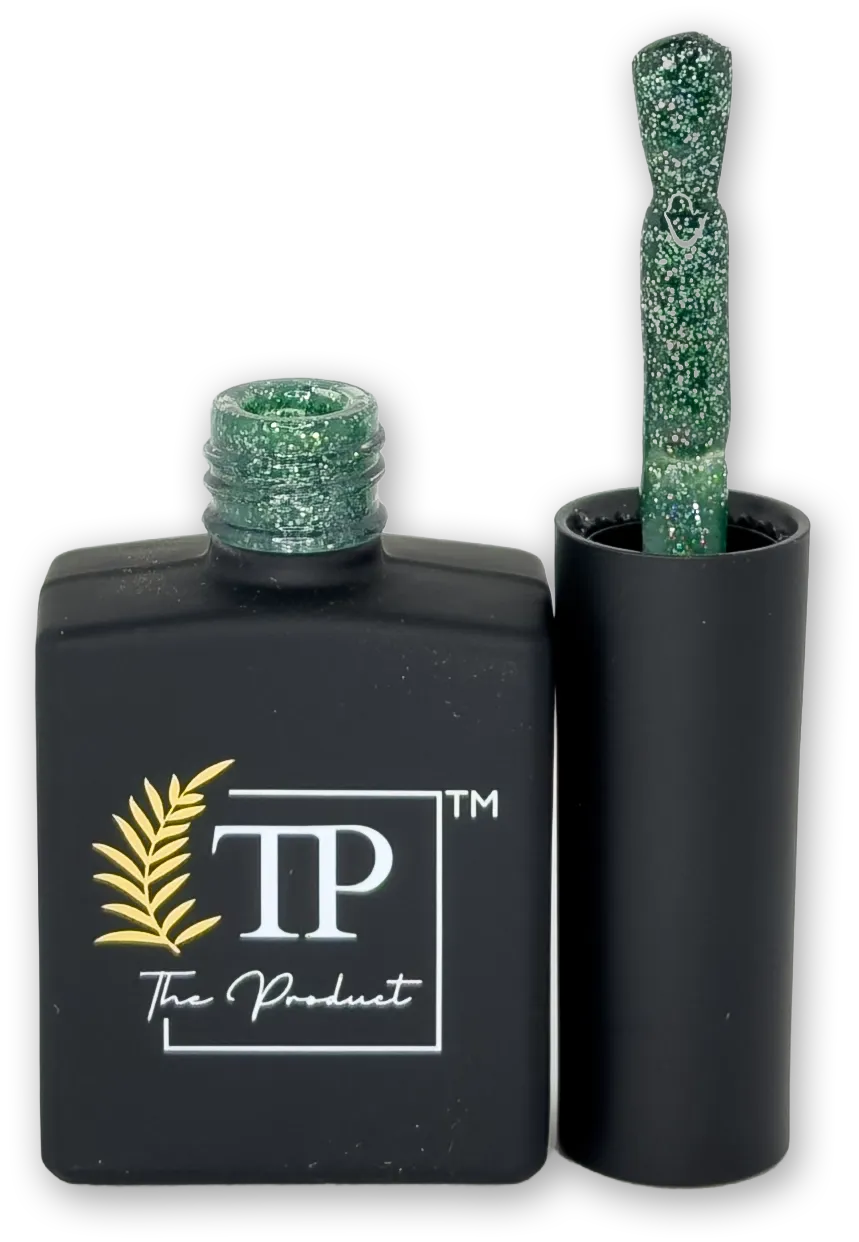Gel Polish Crystal green
