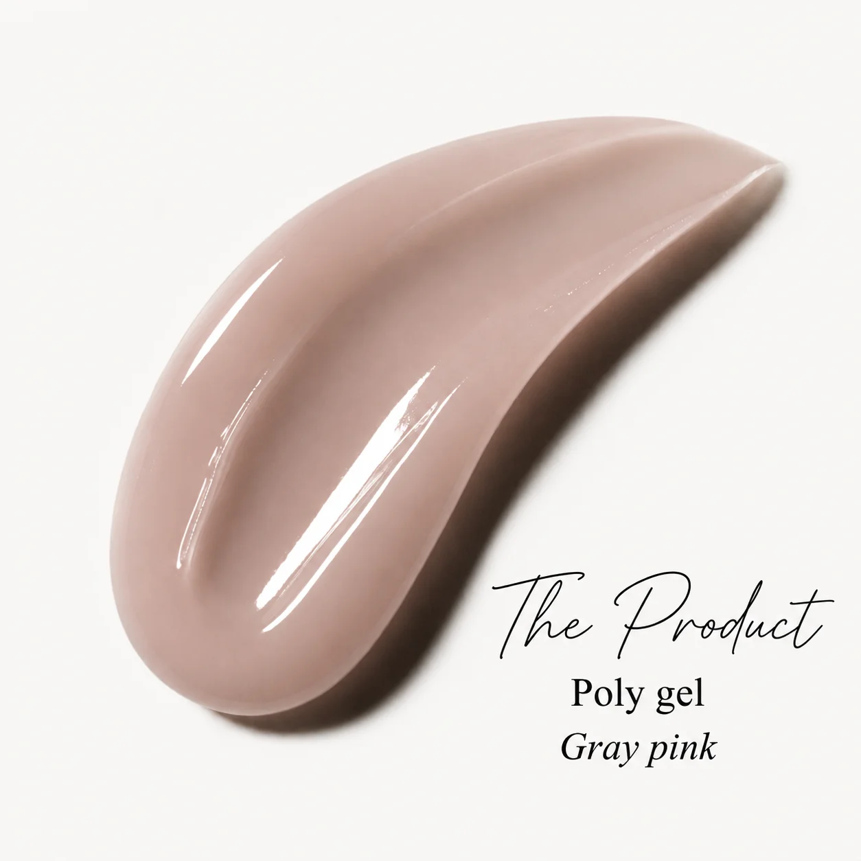 Poly Gel gray pink