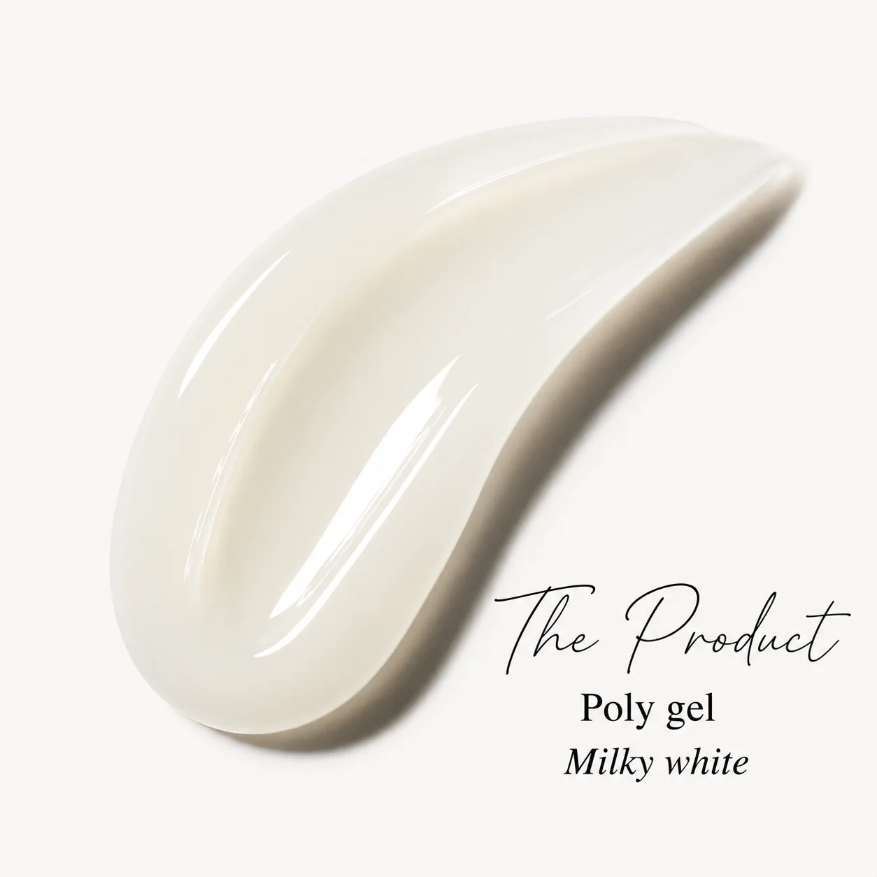 Poly Gel  milky white