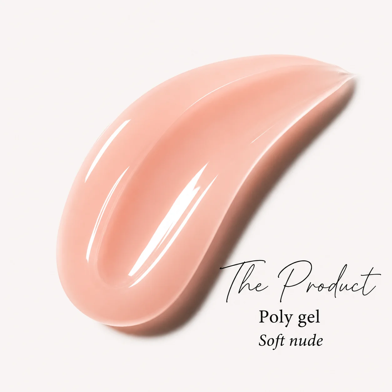 Poly Gel  soft nude