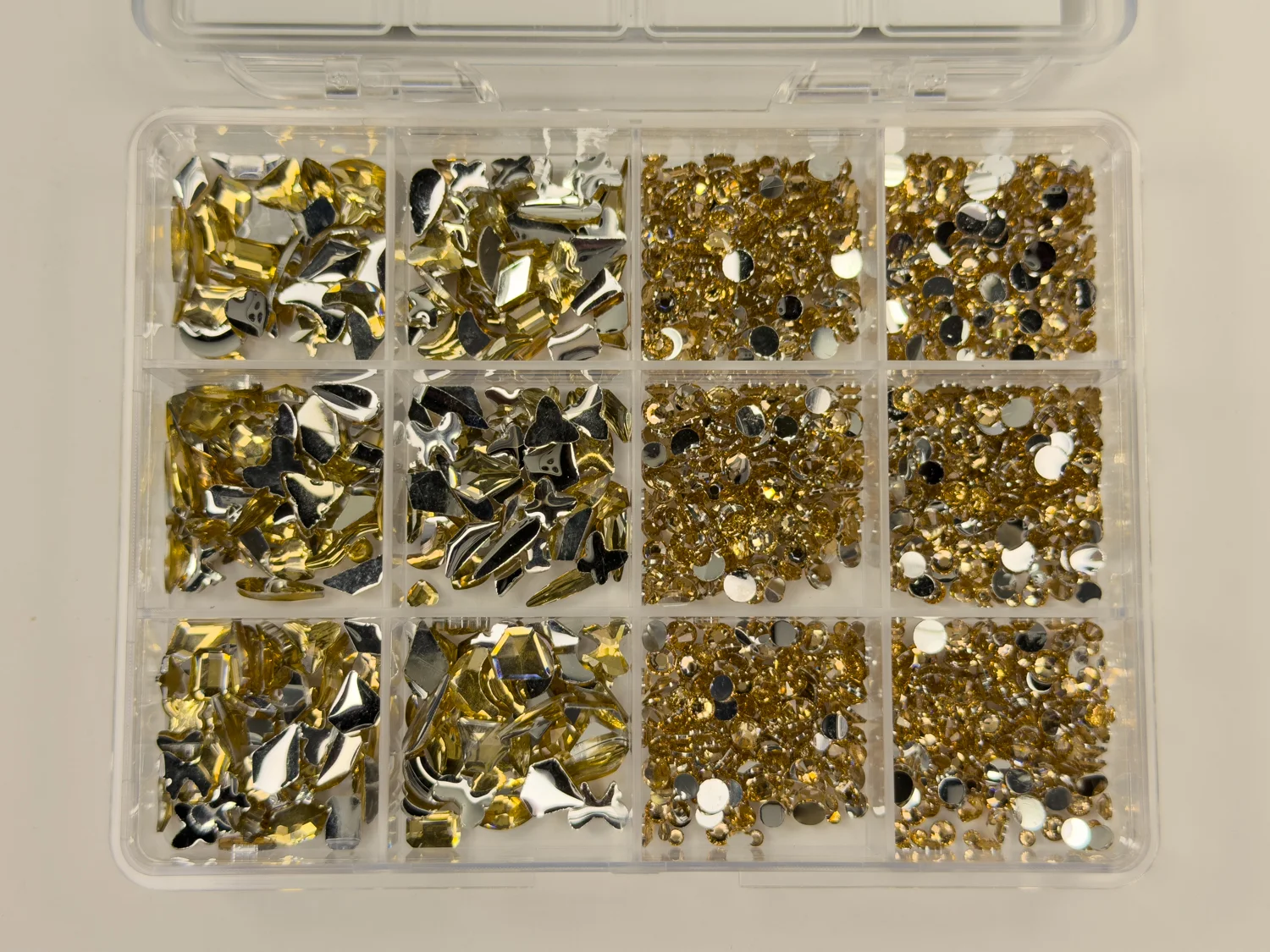 Crystal Collection Set No. 6 - Sunlit Gold (80-100pcs)