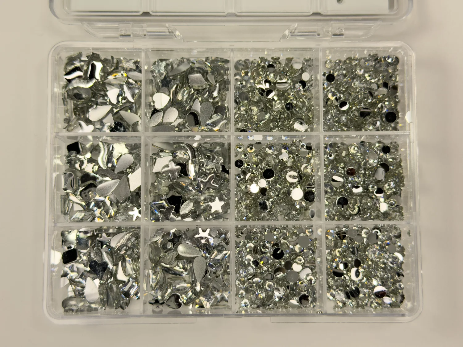 Crystal Collection Set No. 12 - Diamond Clear (80-100pcs)