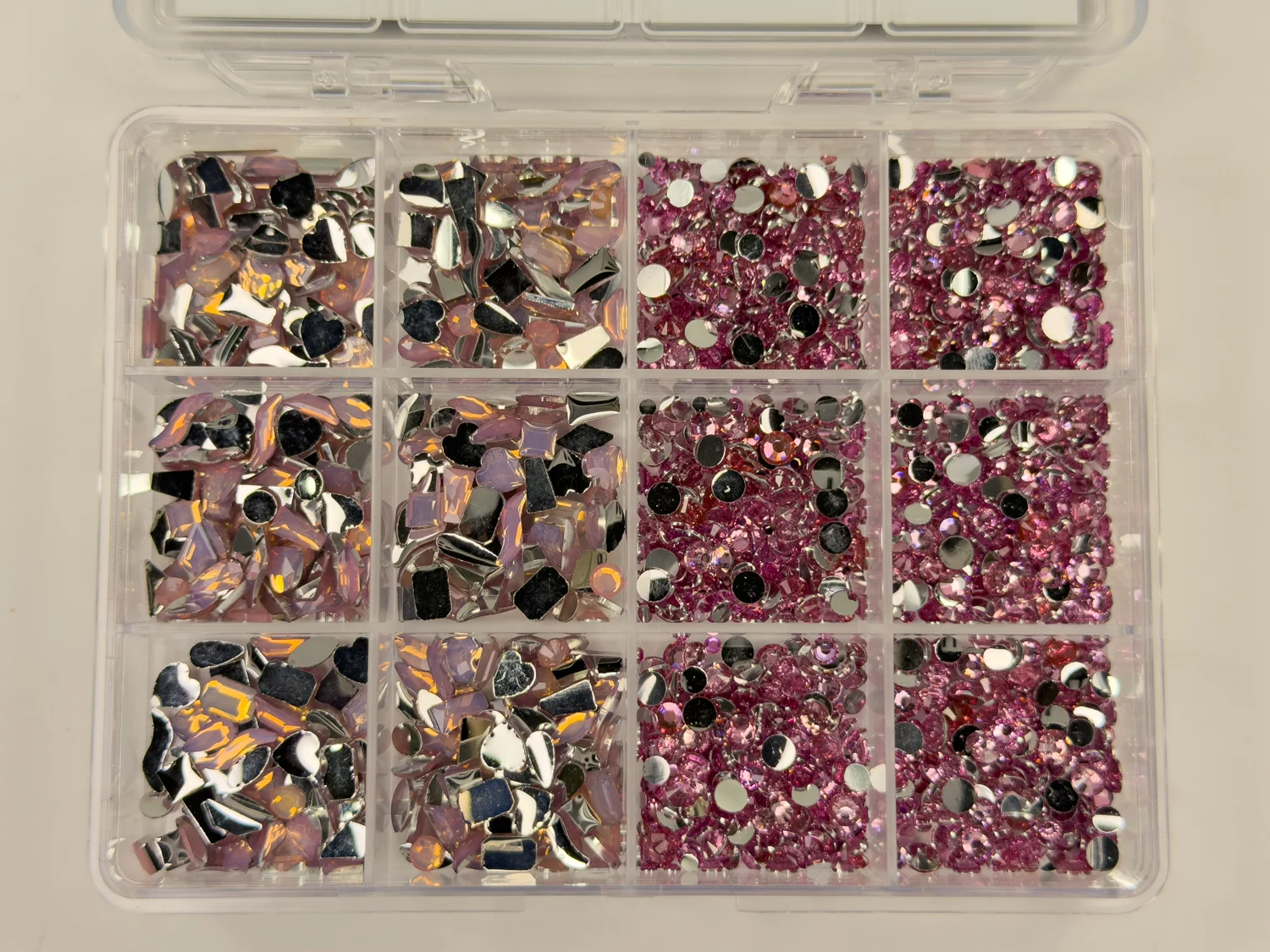Crystal Collection Set No. 16 - Mauve Blush (80-100pcs)