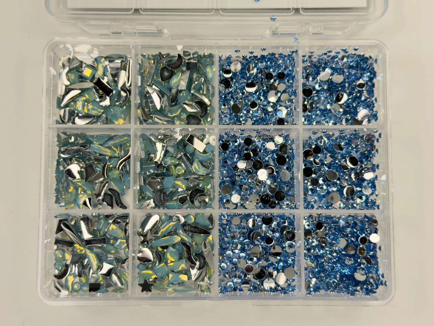 Crystal Collection Set No. 17 - Icy Opal (80-100pcs)