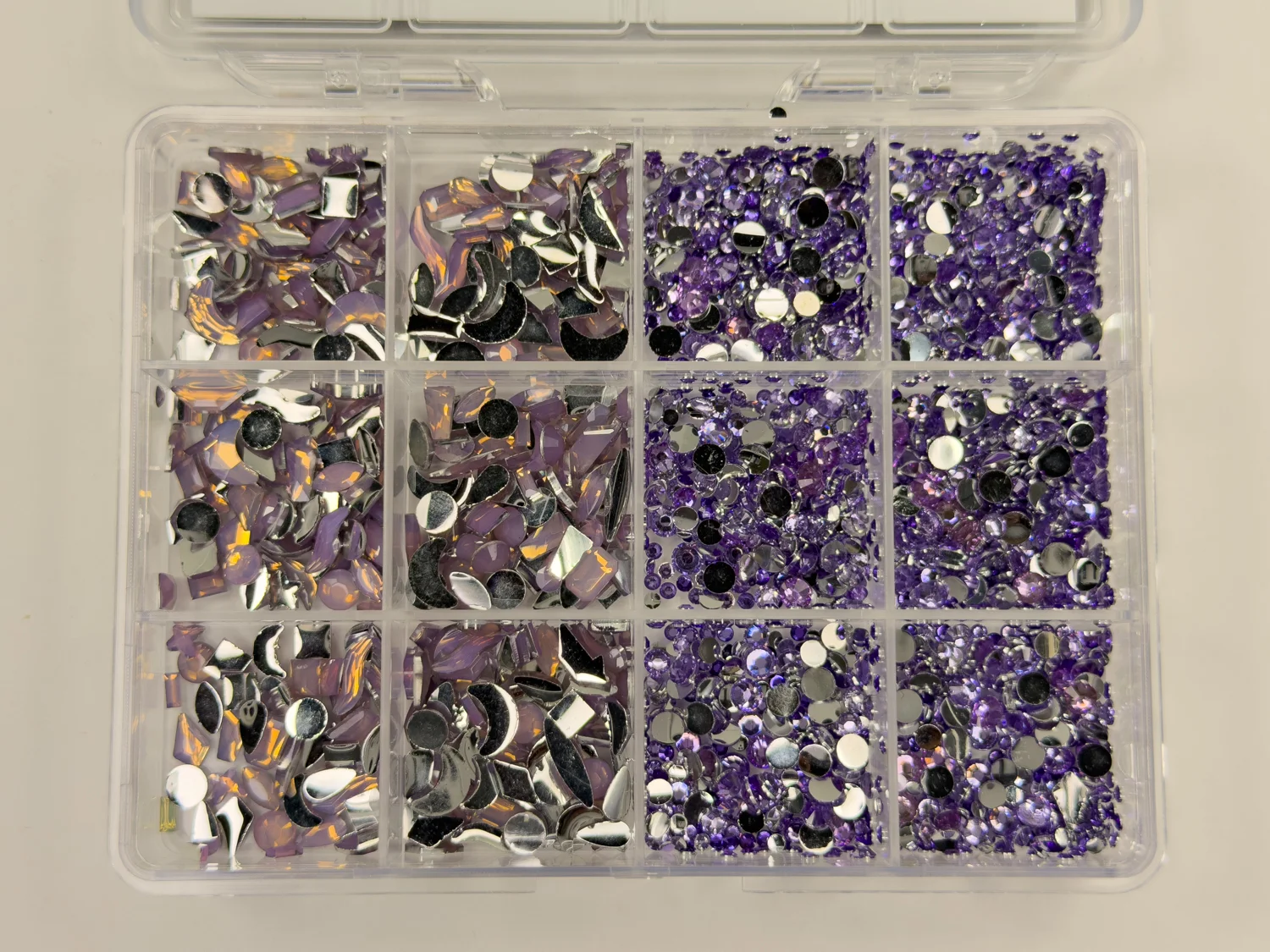 Crystal Collection Set No. 19 - Deep Amethyst (80-100pcs)